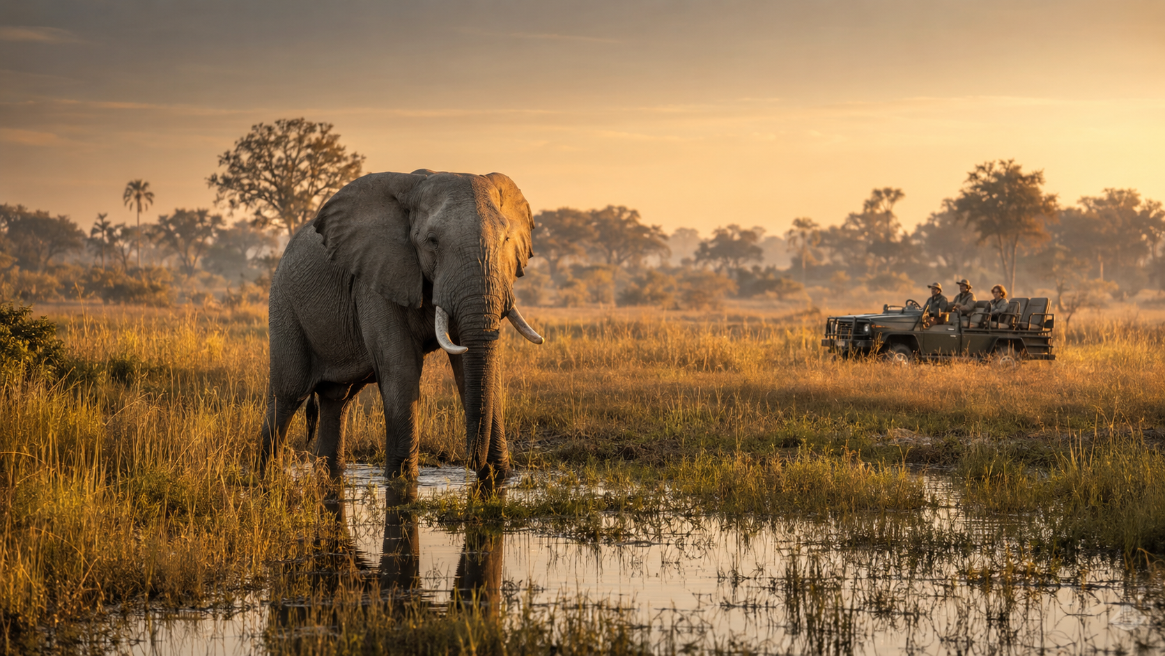 Botswana wilderness scenery